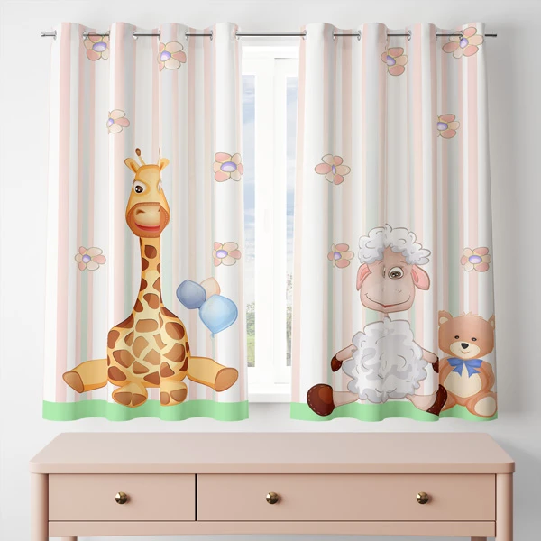 پرده مدل مخمل پانچی کد 8142 سایز 200x140 سانتی متر