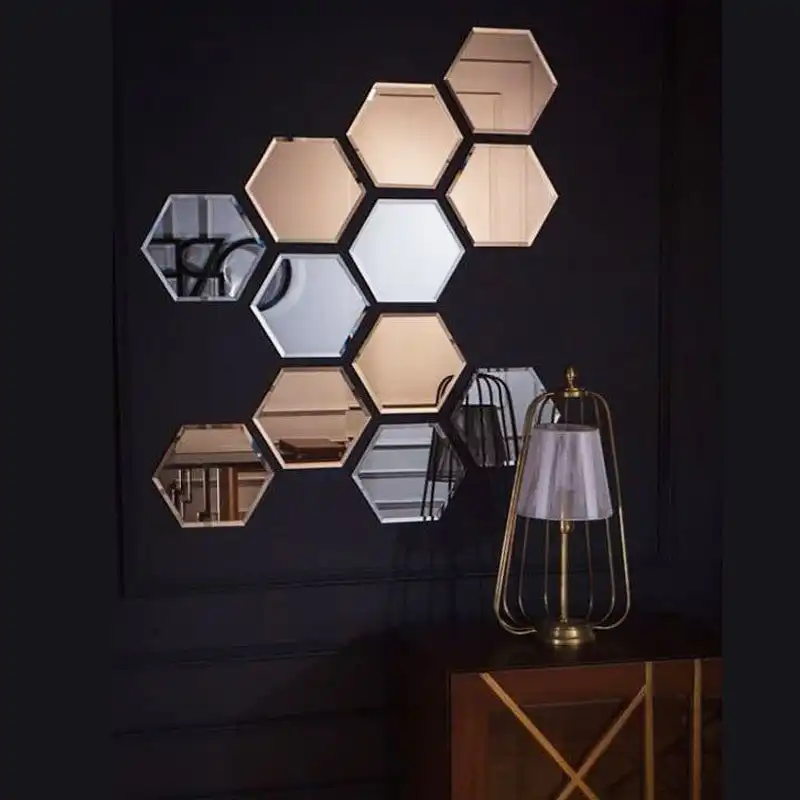 آینه مدل شش ضلعی بسته ده عددی