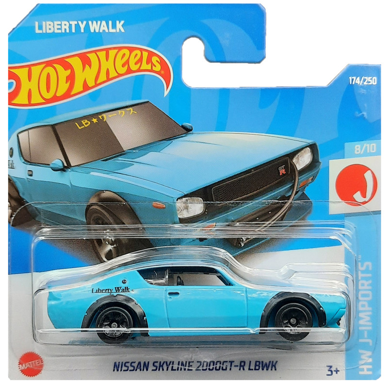 ماکت ماشین هات ویلز مدل NISSAN SKYLINE 200GT-R LBWK