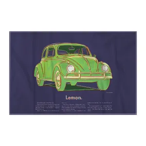 کاغذ کادو ترمه طراحان ایده مدل فولکس واگن از وارهول کد art0894 سایز 57x37 سانتی متر