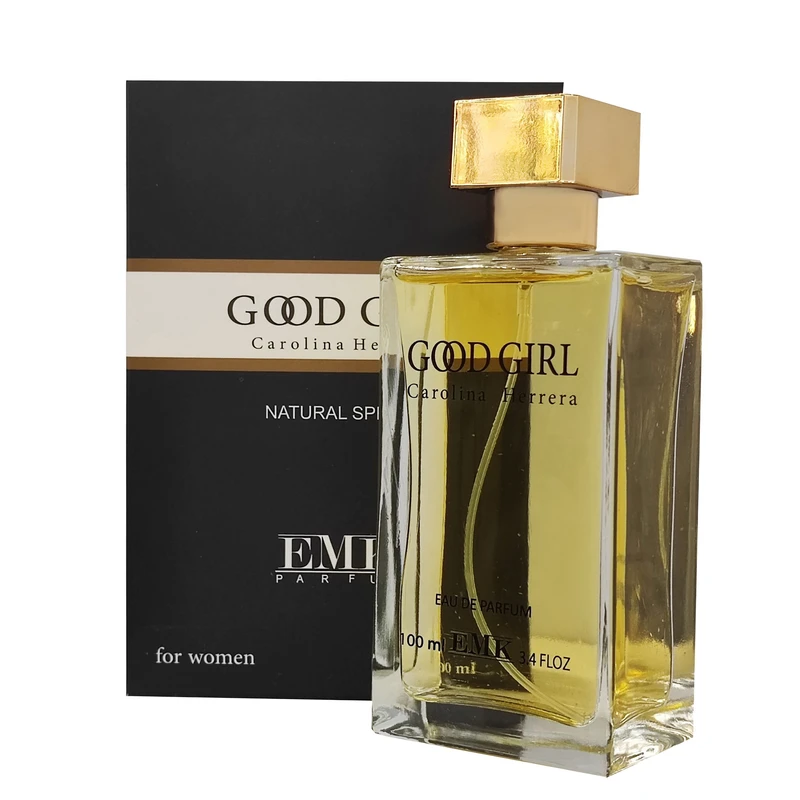 ادوپرفیوم زنانه ای ام کی  مدل Good girl carolina herrera با رایحه گرم  حجم 100 میلی‌لیتر