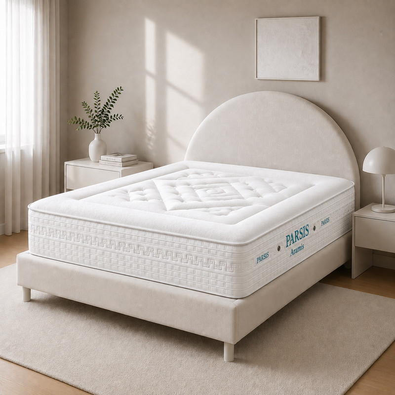 تشک دو نفره طبی فنری پارسیس مدل Aramis دو نفره سایز 160*200 سانتی‌متر 