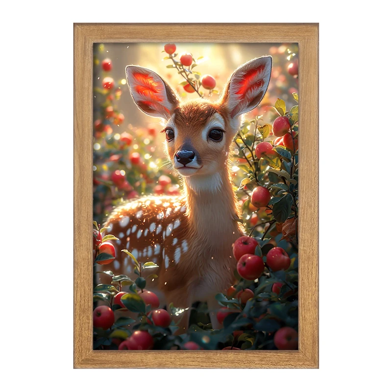 تابلو خندالو مدل آهو کد F5898