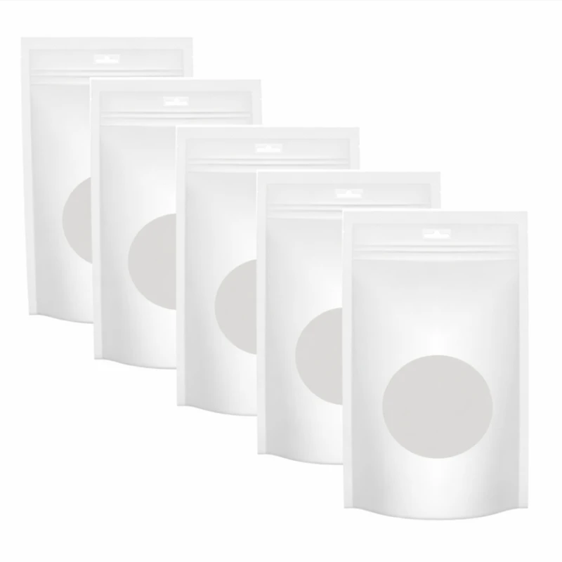 پاکت زیپ دار مدل گلاسه بسته ۵ عددی