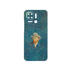 MAHOOT Self portrait with a gray felt hat Cover Sticker for Xiaomi Redmi 10 Power