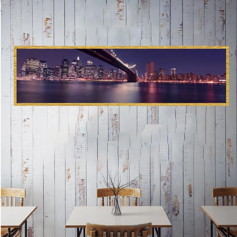 تابلو بکلیت طرح منظره شهری مدل کشیده T-7417