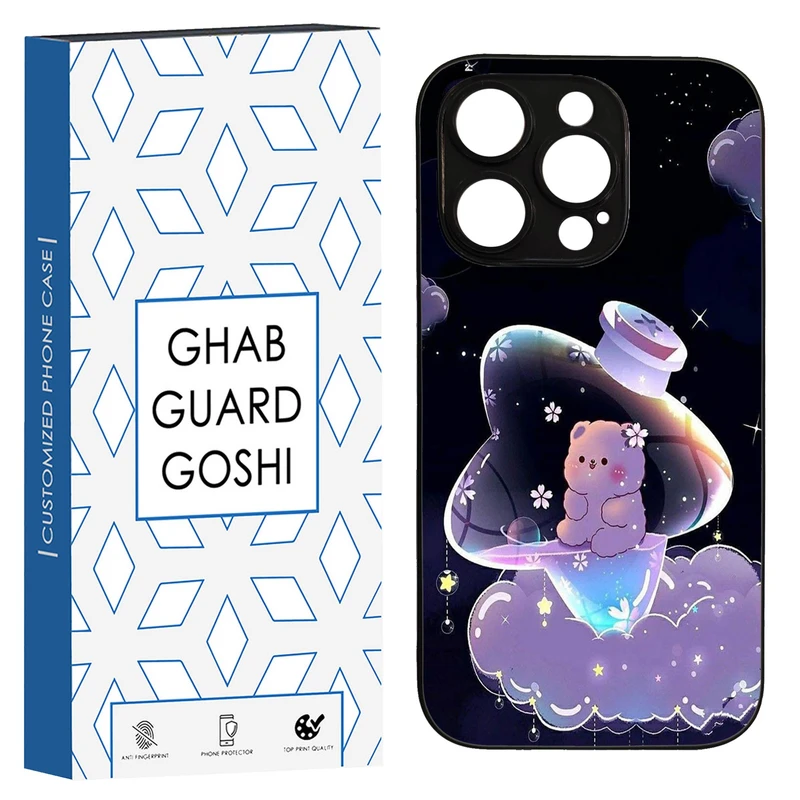کاور قاب گارد گوشی طرح خرس فانتری کد TPU-052 مناسب برای گوشی موبایل اپل Iphone 14 PRO