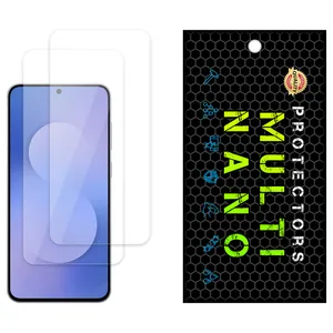 Multi Nano X-S2N Model Transparent Screen Protector Suitable For Samsung Galaxy S25 FE Mobile Phone Pack Of 2