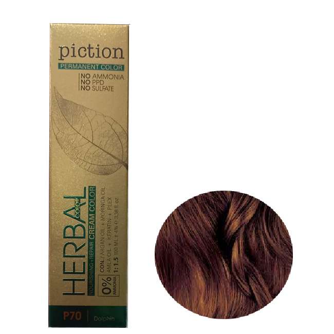 رنگ مو پیکشن   شماره 4.7  حجم 100 میلی لیتر   رنگ قهوه ای شکلاتی