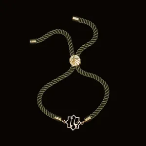 دستبند طلا 18 عیار زنانه الن نار مدل جانا 9628