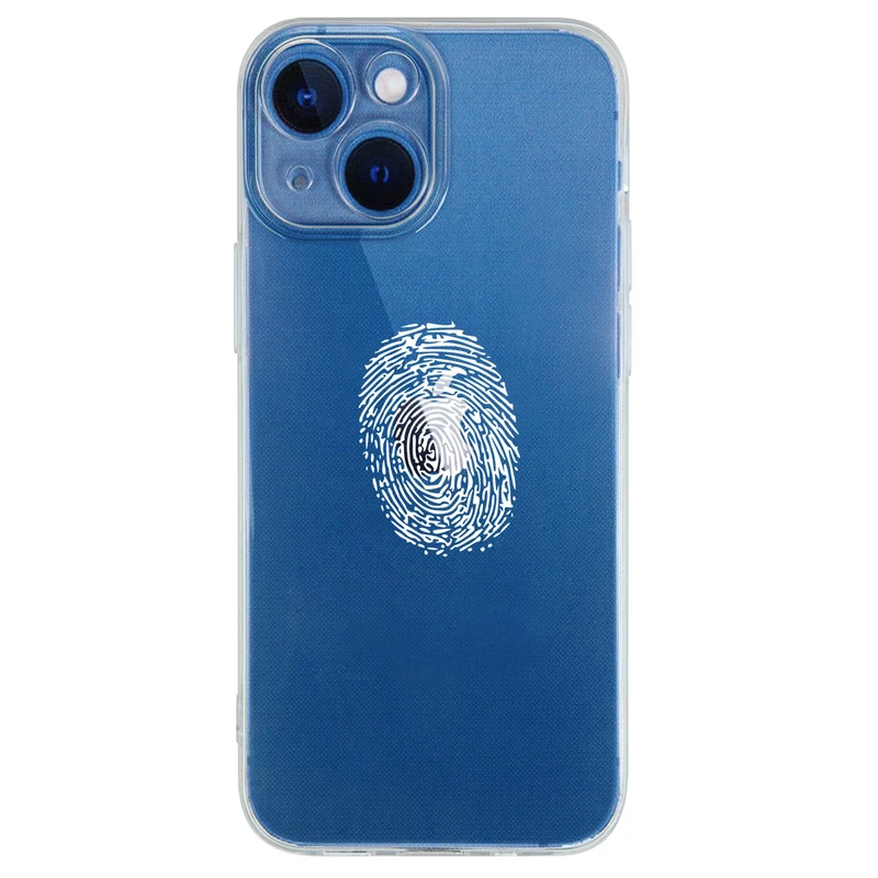 کاور مگافون طرح اثر انگشت مدل C62-W مناسب برای گوشی موبایل اپل iPhone 13 mini