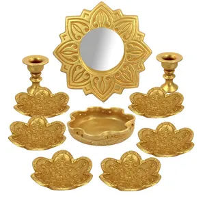 مجموعه ظروف هفت سین 10 پارچه مدل پیچکی