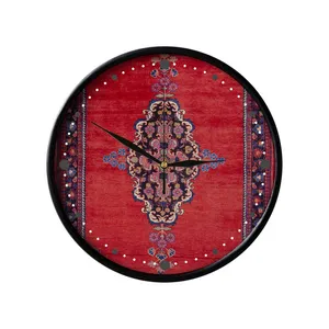 ساعت دیواری مدوپد طرح فرش خمین مدل C-khomein03