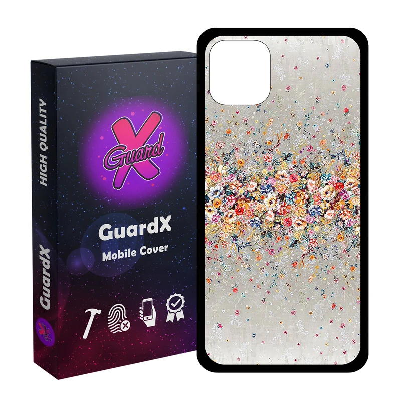 کاور گارد ایکس طرح Flower مدل Glass10409 مناسب برای گوشی موبایل اپل iPhone 11 Pro Max