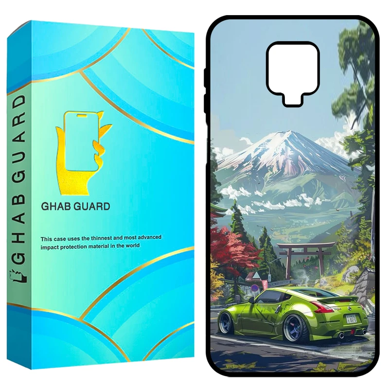 کاور قاب گارد طرح ماشین مدل GCHPN9S مناسب برای گوشی موبایل شیائومی Redmi Note 9S / Redmi Note 9 Pro / Redmi Note 9 Pro Max