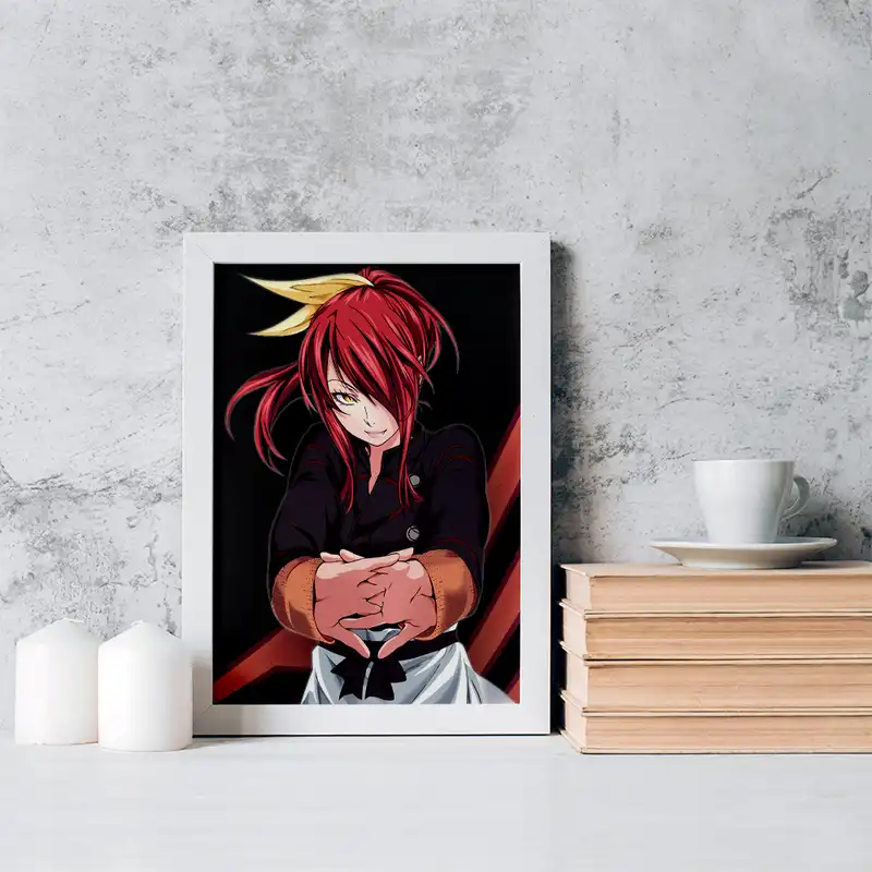 تابلو خندالو مدل ریندو انیمه جنگ غذاها کد 16979