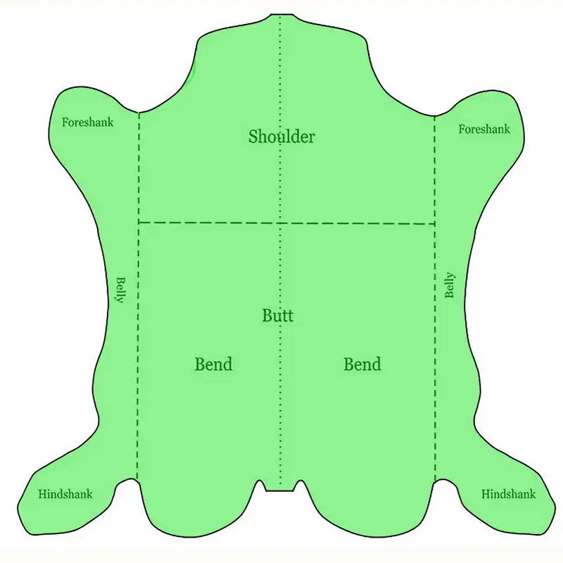 چرم طبیعی مدل بزی لیزارد 4G002C