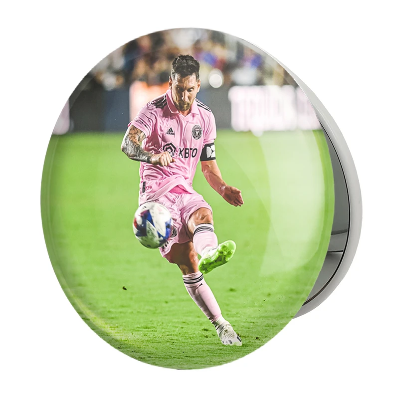 آینه جیبی خندالو طرح لیونل مسی مدل تاشو کد 36442