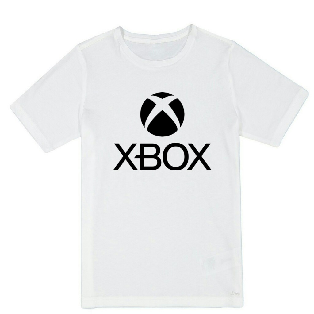 تی شرت پسرانه طرح XBOX رنگ سفید