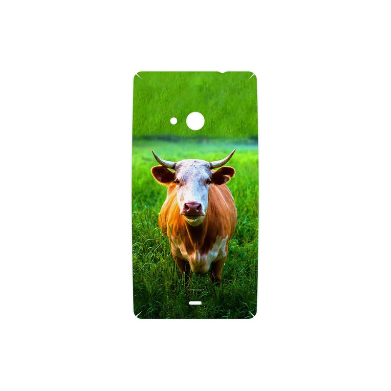 برچسب پوششی ماهوت مدل Cow مناسب برای گوشی موبایل مایکروسافت Lumia 535