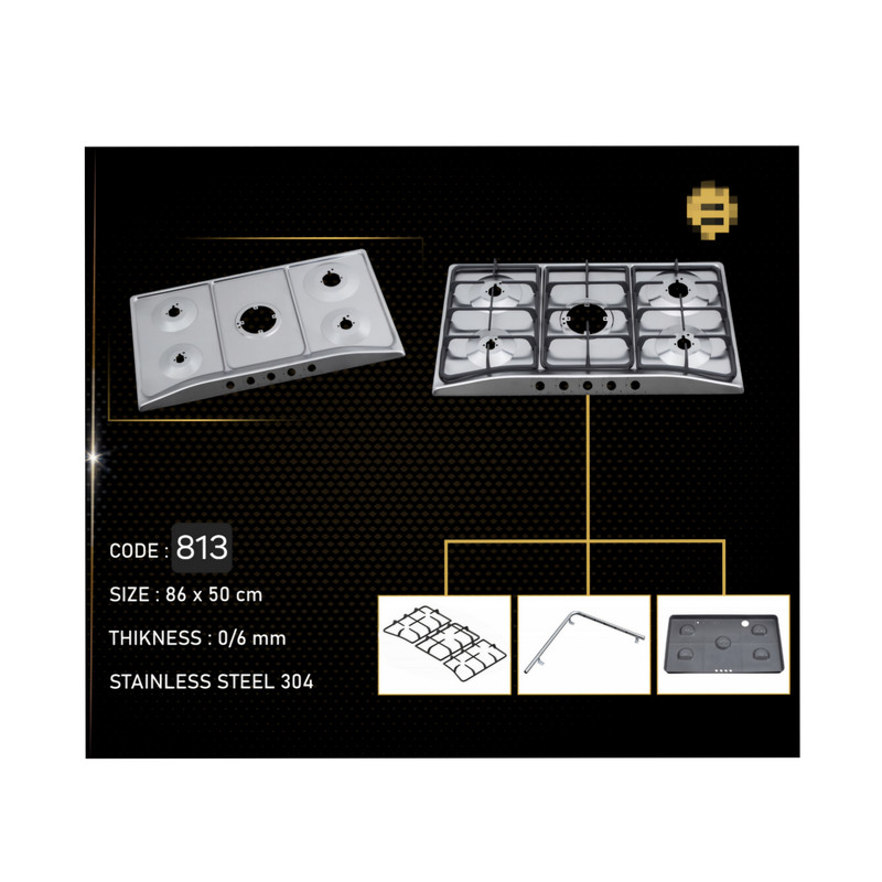 اجاق گاز صفحه ای بوگر مدل 813