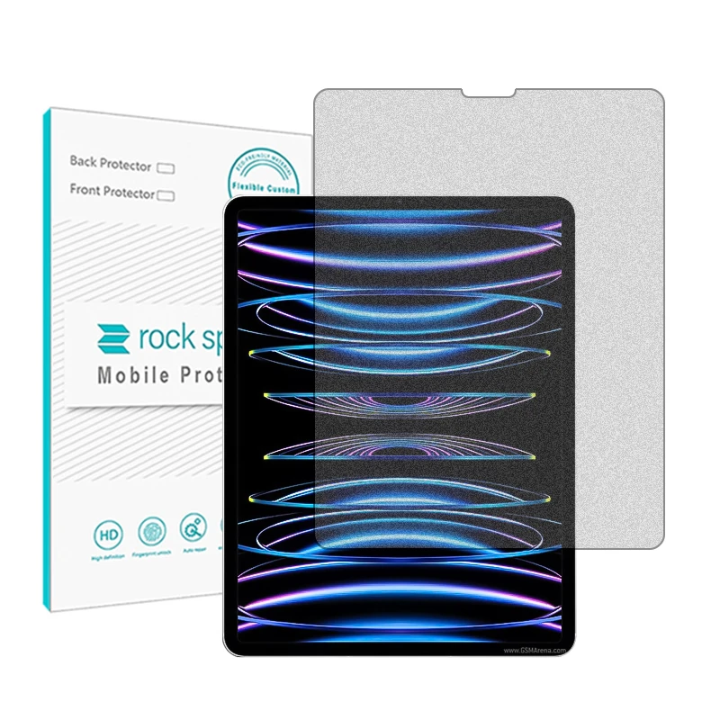 محافظ صفحه نمایش مات راک اسپیس مدل HyMTT مناسب برای تبلت اپل iPad Pro 12.9 (2022)