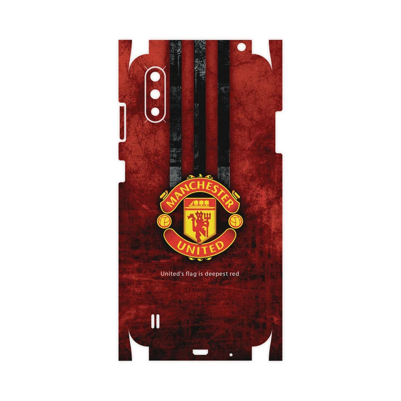 برچسب پوششی ماهوت مدل Manchester-United-FC-FullSkin مناسب برای گوشی موبایل سامسونگ Galaxy A01