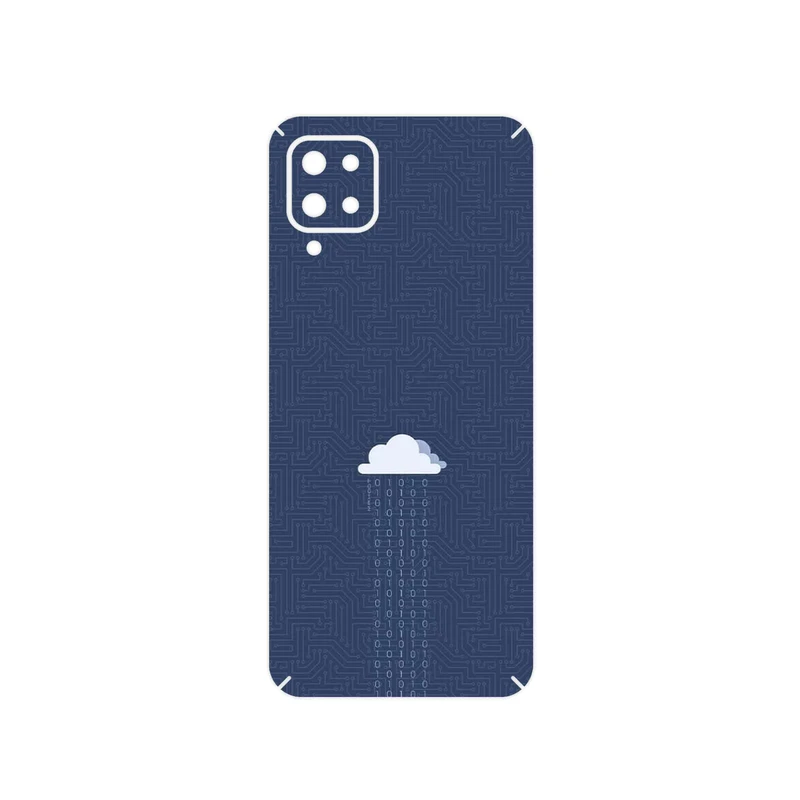 برچسب پوششی ماهوت مدل Minimal Data Cloud مناسب برای گوشی موبایل سامسونگ Galaxy A12 Nacho