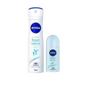 اسپری ضد تعریق زنانه نیوآ مدل Fresh Natural حجم 150 میلی لیتر به همراه رول ضد تعریق مدل Fresh Energy حجم 50 میلی لیتر