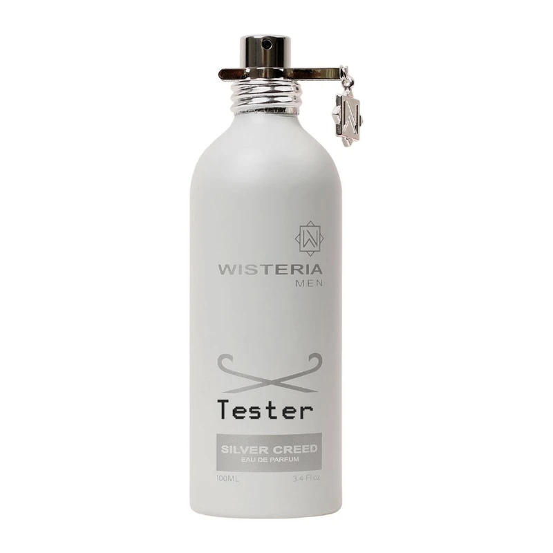 تستر ادو پرفیوم مردانه ویستریا مدل Silver Creed با رایحه خنک حجم 100 میلی لیتر