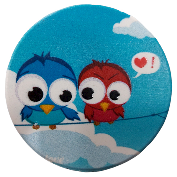 راهنمای خرید اینترنتی پایه نگهدارنده گوشی موبایل پاپ سوکت مدل MP-two.love.birds