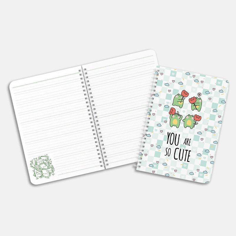 دفتر زبان 60 برگ مدل 4خط پانداک کد 002