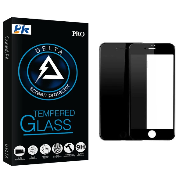 محافظ صفحه نمایش پی کی مدل Delta Glass مناسب برای گوشی موبایل اپل iPhone 7