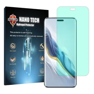 Nano tech green light screen protector suitable for Honor Magic6 Pro mobile phone