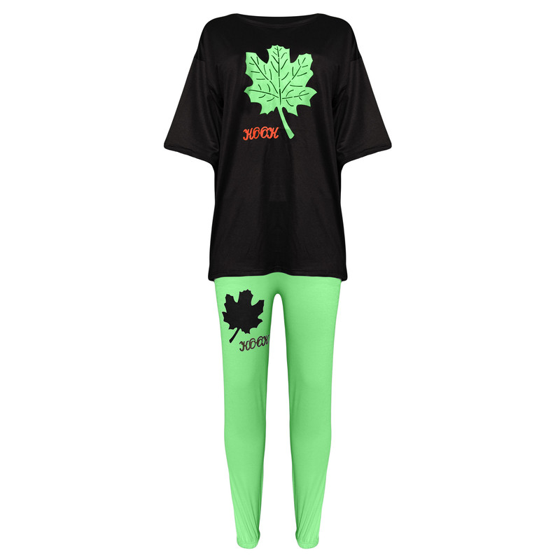 ست تی شرت و شلوار زنانه مدل بنیتا 14