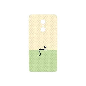 MAHOOT Minimal Internet Cat Icon Cover Sticker for Xiaomi Redmi Note 4X
