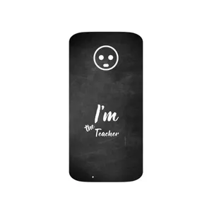 MAHOOT Teacher Cover Sticker for Motorola Moto G6