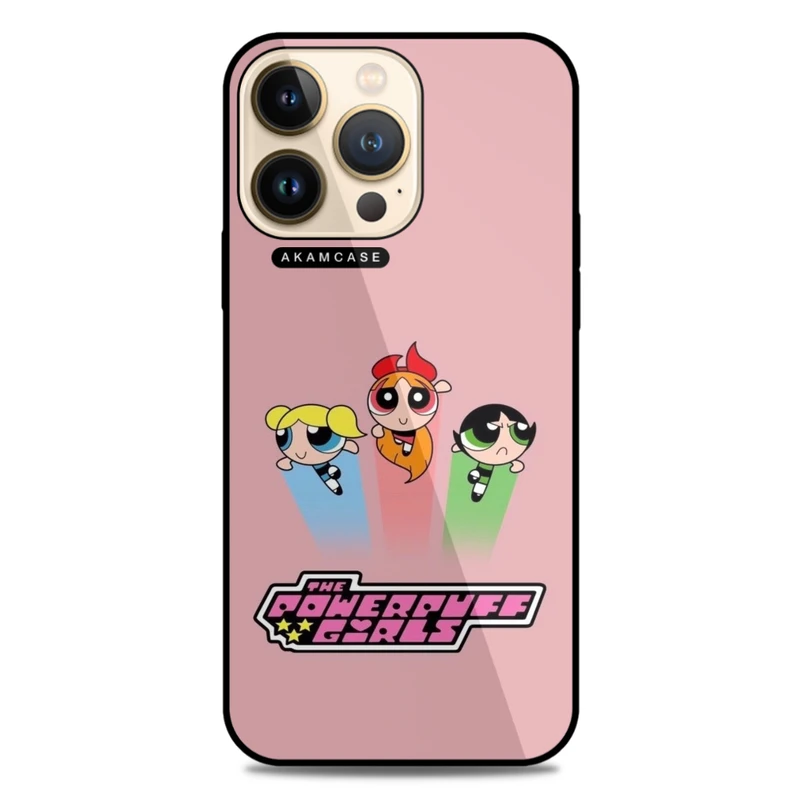کاور آکام مدل AMCWA13PRO-POWERPUFF GIRLS5 مناسب برای گوشی موبایل اپل iPhone 13 Pro