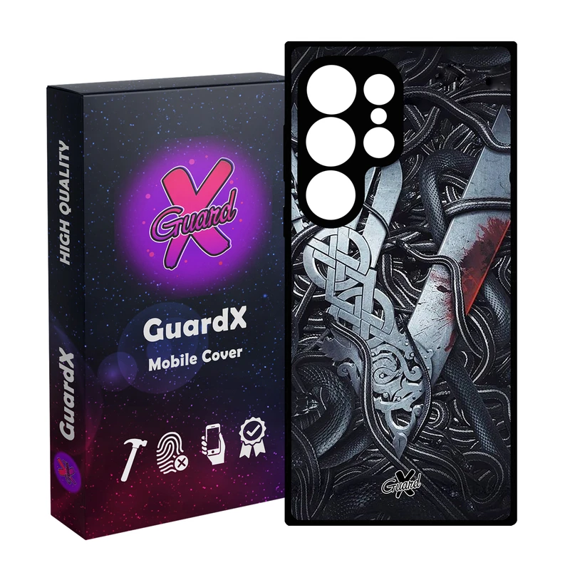 کاور گارد ایکس طرح Vikings مدل 10221 مناسب برای گوشی موبایل سامسونگ Galaxy S25 Ultra