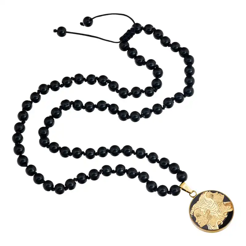 گردنبند زنانه دانژه طرح نماد خرداد کد ZGBG04G6003