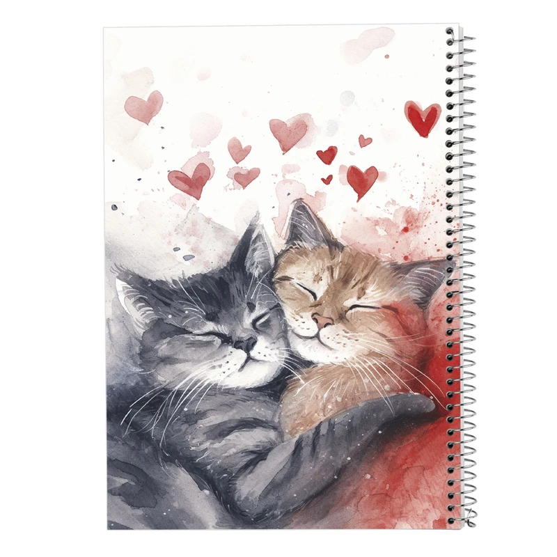 دفتر شطرنجی 50 برگ مدوپد مدل عاشقانه love کد DF14199