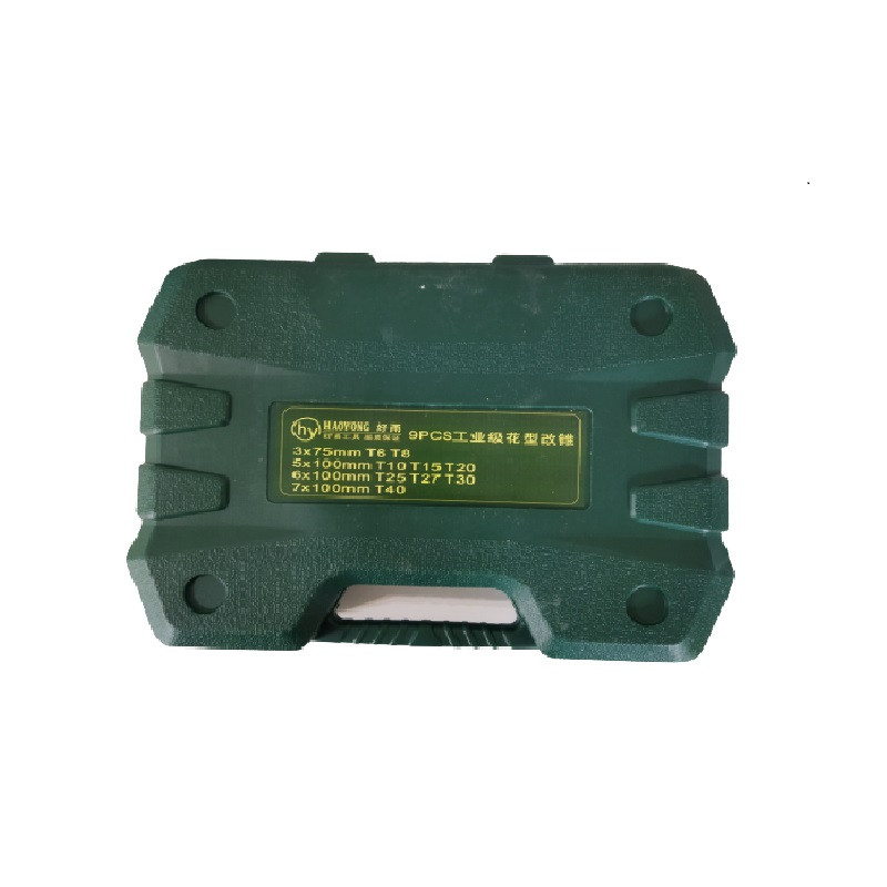 پیچ گوشتی ستاره ای هویونگ مدل TPX-09 مجموعه 9 عددی پیچ گوشتی ستاره ای هویونگ مدل TPX-09 مجموعه 9 عددی