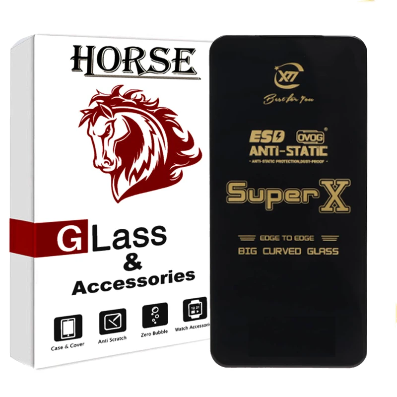 محافظ صفحه نمایش هورس مدل SUPERGOLDH مناسب برای گوشی موبایل شیائومی  Redmi Note 12 Pro PLUS 5G