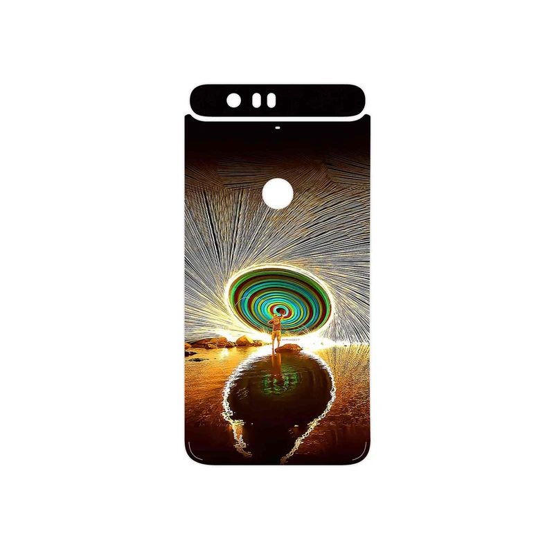 برچسب پوششی ماهوت مدل Night Light Fountain مناسب برای گوشی موبایل گوگل Nexus 6P