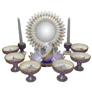 مجموعه ظروف هفت‌سین 11 پارچه کد HS161