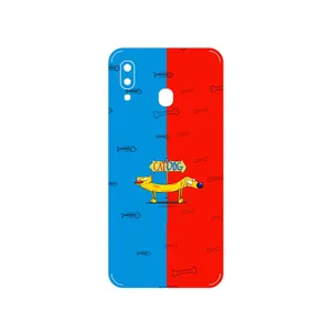 MAHOOT CatDog Cover Sticker for Samsung Galaxy A20