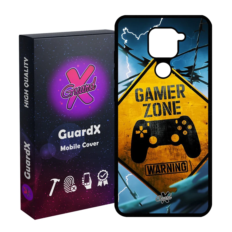 کاور گارد ایکس طرح Gamer مدل Glass10015 مناسب برای گوشی موبایل شیائومی Redmi Note 9