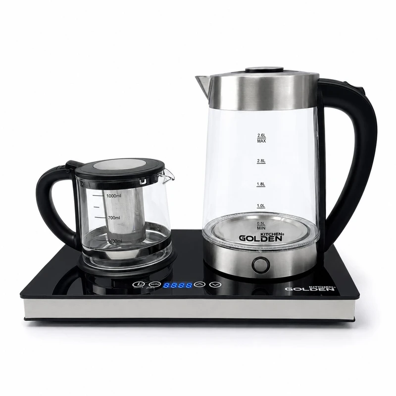 چای ساز کنار هم گلدن کیچن مدل GK720