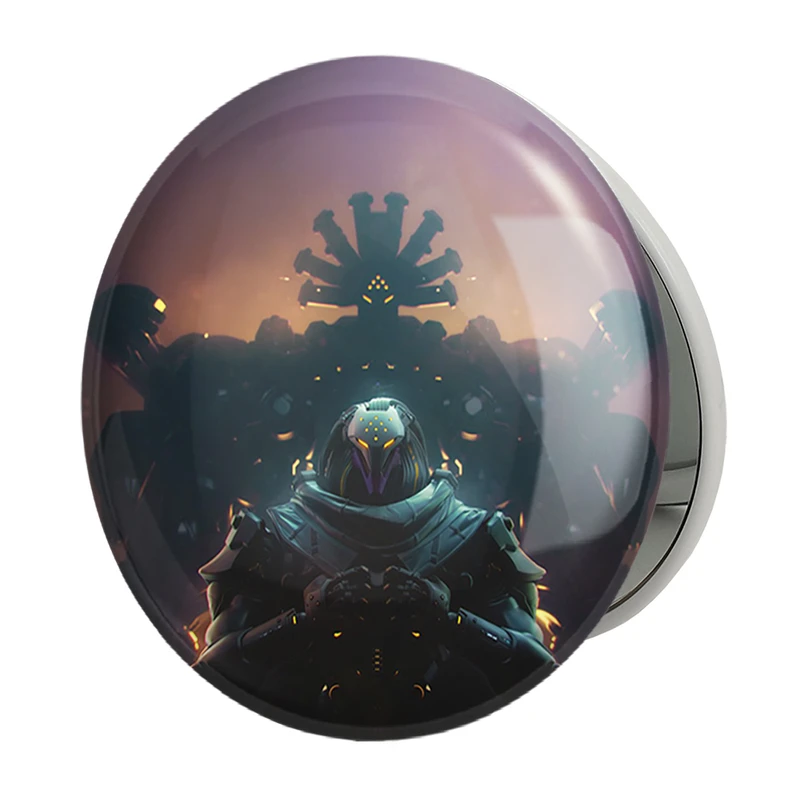 آینه جیبی خندالو طرح بازی اورواچ (Overwatch) مدل تاشو کد 31639
