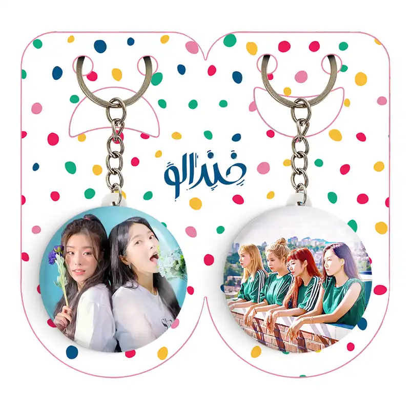 جاکلیدی خندالو مدل گروه مامامو Mamamoo کد 1945019445 مجموعه 2 عددی